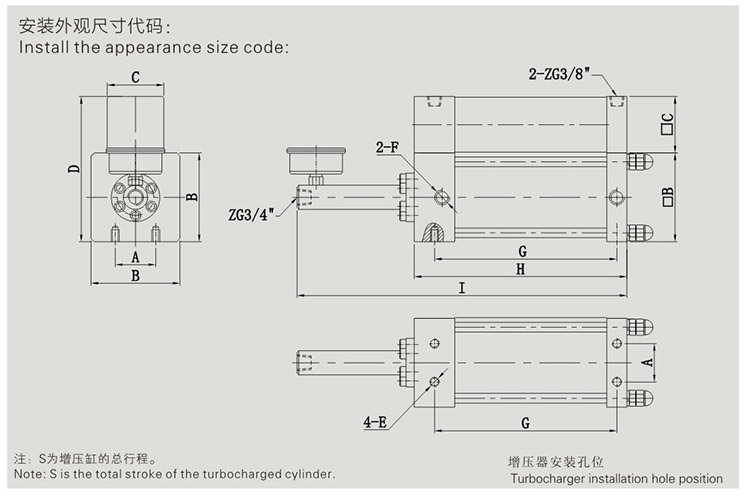 JRU直壓式氣液增壓器設計圖(tú)