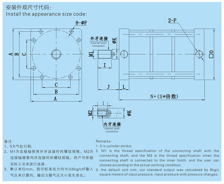 JRBL多倍出力氣（qì）缸產品設計圖