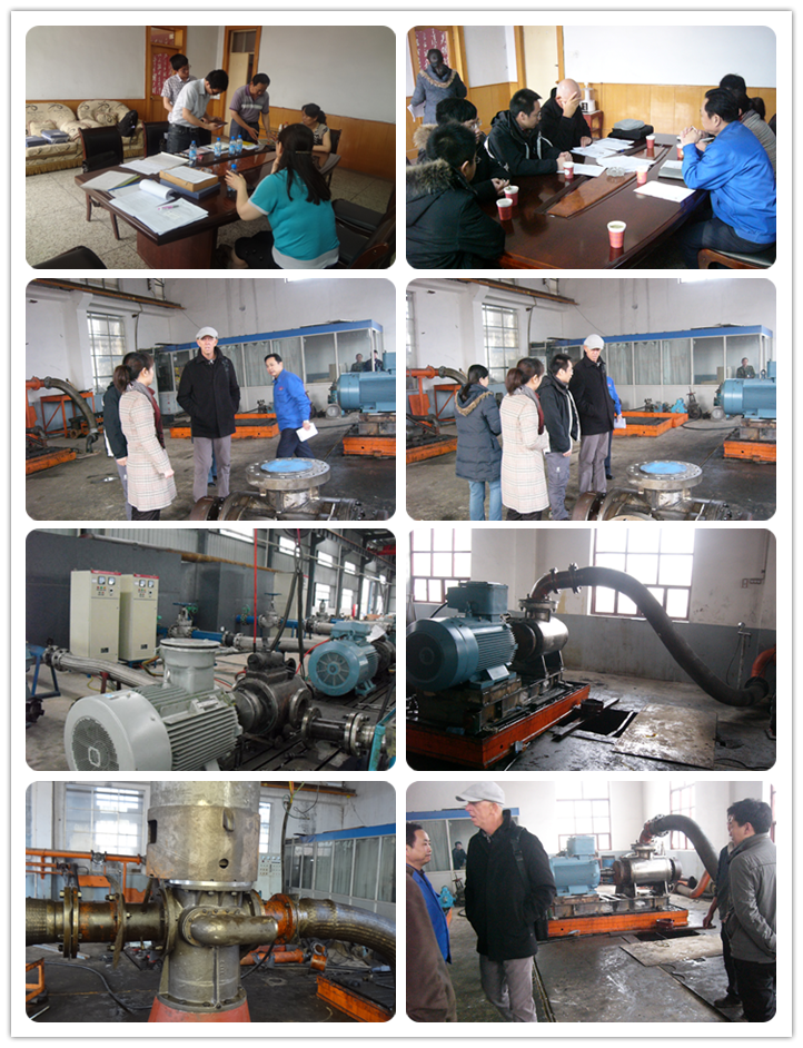 荷蘭石油公司來現場參觀 荷蘭石油公司來現(xiàn)場參觀