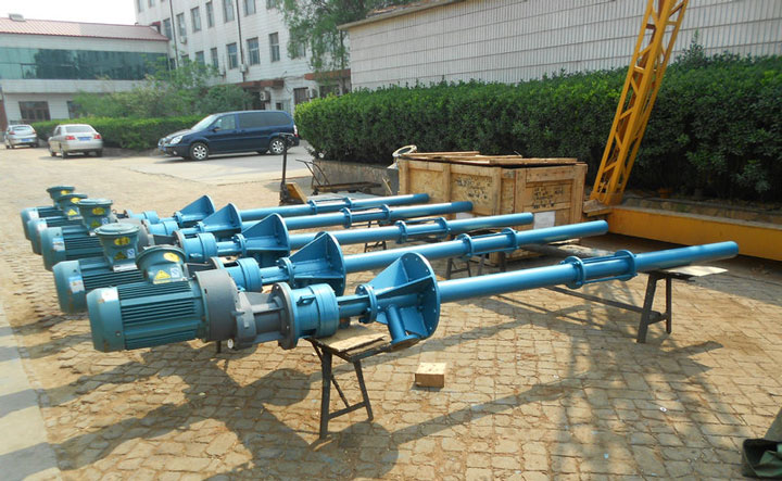 G單螺杆泵（bèng）實物展示