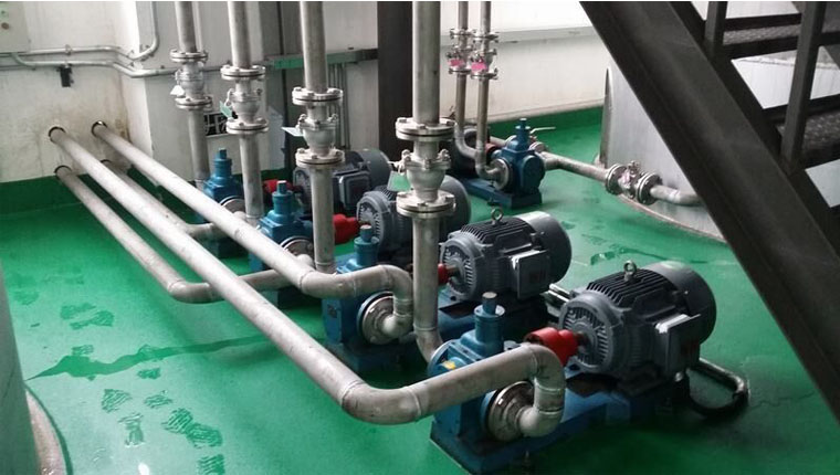 天津(jīn)遠東YCB齒輪泵用戶現場 天津遠(yuǎn)東YCB齒輪泵用戶現場