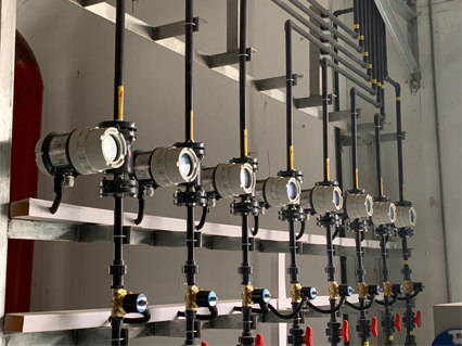 汙水處理廠電磁流量計現場